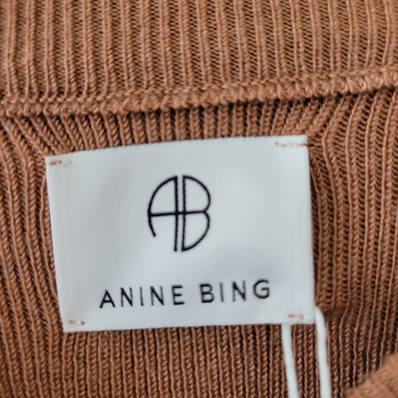 Anine Bing Zoey Ribbed Sweater Dress NEW S - Picture 11 of 11